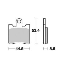 Sintrované brzdové destičky Ferodo - FDB2085ST